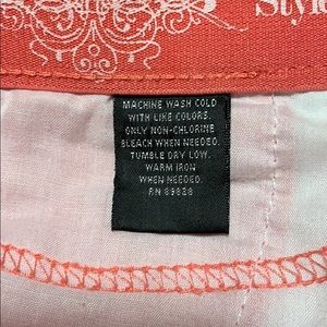 Style & Co Pants - Pink cotton mix capris Style & Co Pants - Pink cotton mix capris